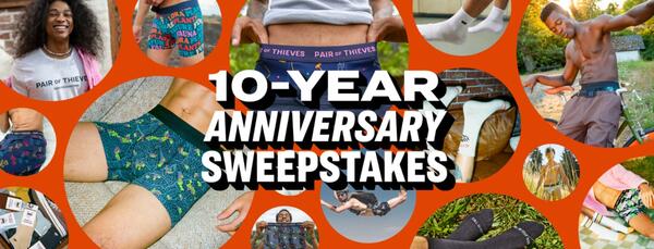 Snatch a Grand Prize: Pair of Thieves 10th Anniversary Sweepstakes!