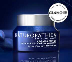 Naturopathica Argan & Peptide Advanced Wrinkle Remedy Water Cream - FREE sample