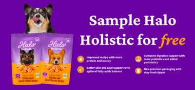 Treat Your Pup to Premium Nutrition - Free Halo Holistic Dog Food