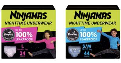 No More Midnight Worries: Free Kids' Nighttime Underwear!