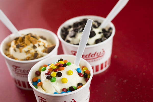 Sundae Fun Day: Free Mini Sundae at Freddy's with Any Purchase!