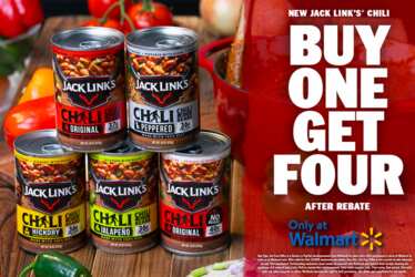 Huge Savings on Jack Link's Chili: Buy 1, Get 4 FREE After Rebate!