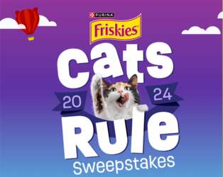 Purr-fect Prizes Await: Friskies Cats Rule Sweepstakes!