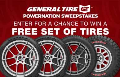 General Tire POWERNATION Sweepstakes