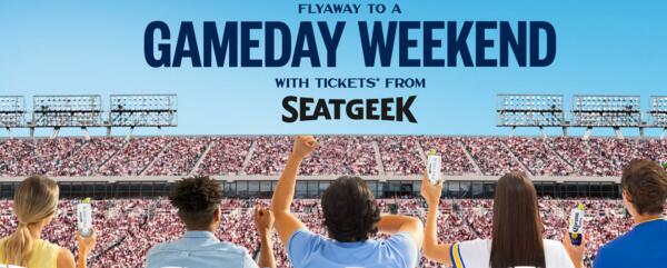 Touchdown Trip: Win a Flyaway Gameday Weekend Experience!