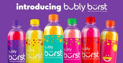 Refresh with a Free Bubly Burst Sparkling Water at Select Stores!