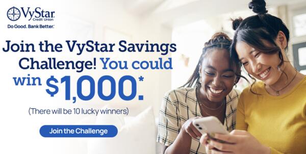 VyStar Wants to Reward You for Saving – Join the Challenge!