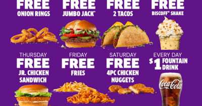 Deck the Halls with Free Food – Jackmas is Here for 24 Days!