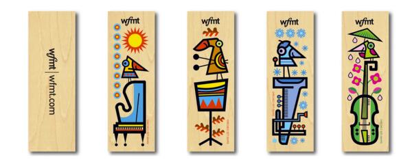 Beautiful and Functional: Free WFMT Wooden Bookmarks for Readers!