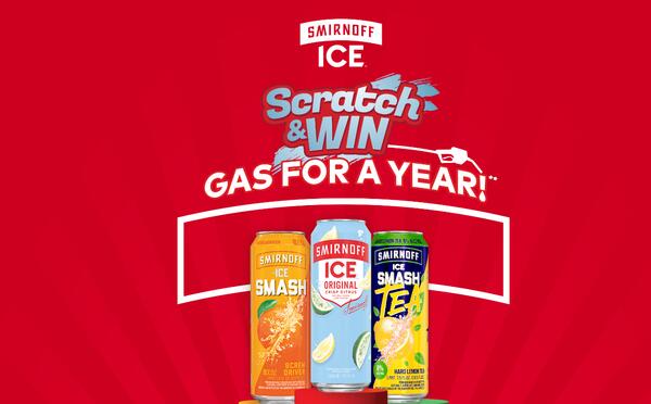  Cold Cash for Your Tank: Smirnoff Ice Scratch for Gas Instant Win Game!