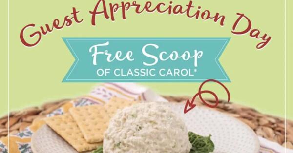 January 23rd Treat: Get Your Free Scoop of Classic Carol!