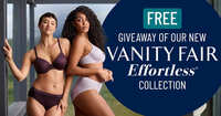 Score a Free Vanity Fair Bra & Panty Set – Limited Time Free Shipping Offer!