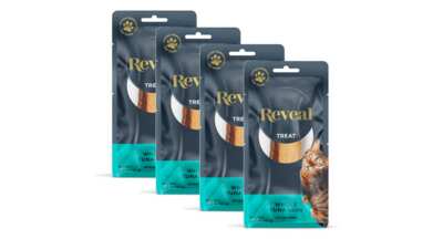 Cat-Approved: Get a Free Sample of Reveal Whole Tuna Loin Treats!