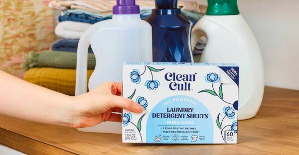 Free Sample of Cleancult Laundry Sheets – Clean Clothes, Cleaner Planet!