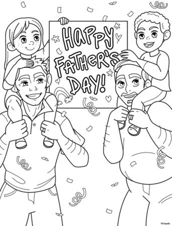 Make Dad's Day! Free Crayola Coloring Fun!