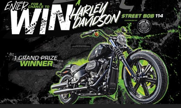 Feel the Freedom: Enter to Win a Free Harley-Davidson® Motorcycle!