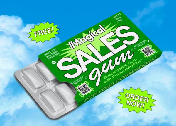Magical Sales Gum for FREE!