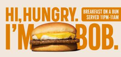 Calling All Bobs: Free Breakfast On a Bun at Whataburger!