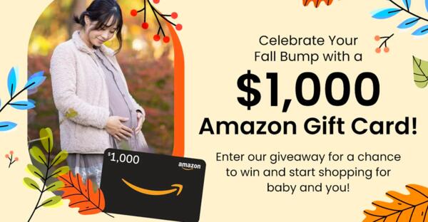 Amazon Jackpot! Win a $1,000 Gift Card from BabyCenter