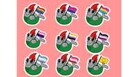 Show Your Pride with FREE Splat Stickers