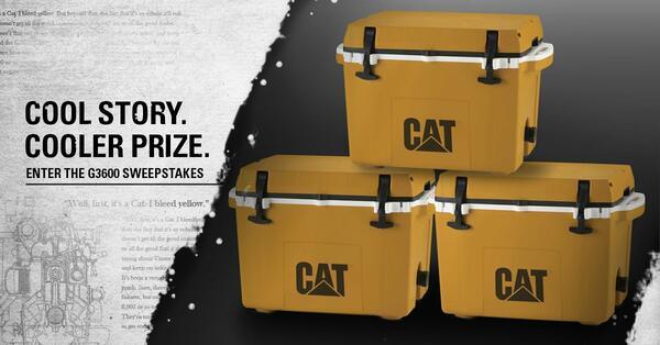 Cool Off with a Win: Caterpillar Cooler Sweepstakes!