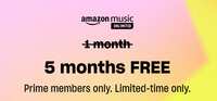 Experience Endless Tunes with Amazon Music Unlimited—5 Months Free!