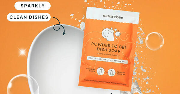 Freshen Up Your Kitchen Routine with a FREE Nature Bee Dish Soap Sample!