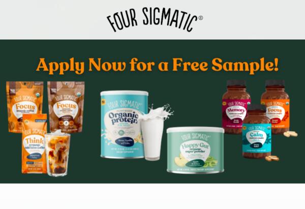 Four Sigmatic Coffee, Protein Mix & Supplements Samples for Free