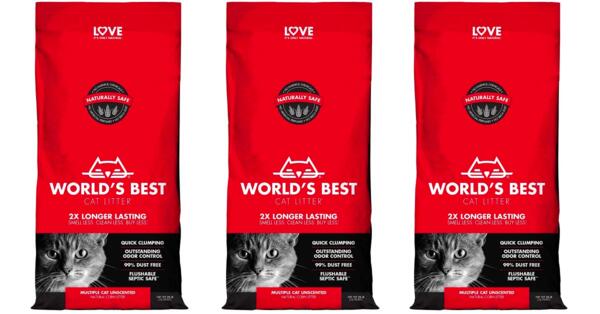 Litter Love! Enter to Win 1 of 500 Bags of World's Best Cat Litter