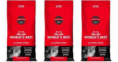 Litter Love! Enter to Win 1 of 500 Bags of World's Best Cat Litter