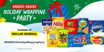 Holiday Must-Have! Free NABISCO Snacks & Wrapping Party Kit