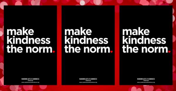 Spread Positivity: Get Your Free 'Make Kindness the Norm' Poster!