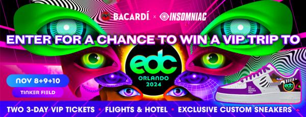 EDC Orlando Awaits: Win a VIP Experience for You and a Friend!