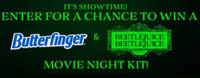 Butterfinger Movie Night Sweepstakes – Your Chance to Win Big!