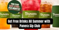 It's a Sip-sational Summer: Get Free Drinks from Panera!