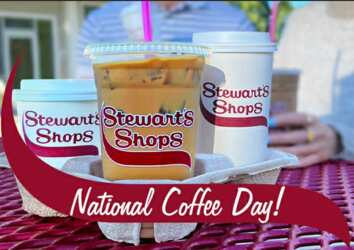 National Coffee Day Treat! FREE Coffee at Stewart's Shops on 9/29!