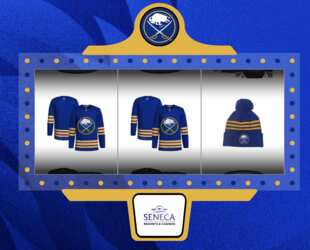 Play & Win: Buffalo Sabres Slots Game with 12 Amazing Prizes!