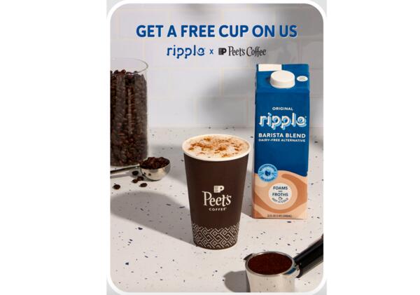 Start Your Day Right: FREE Coffee with Ripple at Peet’s (Up to $7)!