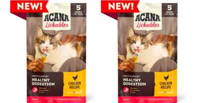 Meow-tastic Offer: Free ACANA Lickables Cat Treats!