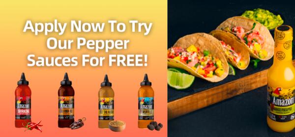 Taste the Amazon’s Best! Claim Your Free Hot Sauce Sample Today!