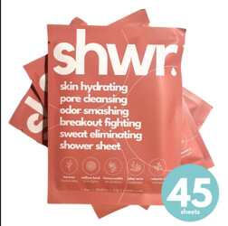 Stay Fresh On-the-Go: Free Shwr Signature Shower Sheet Available Now!