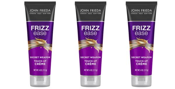 Sleek Hair, No Frizz: Free John Frieda Secret Weapon Creme Sample!