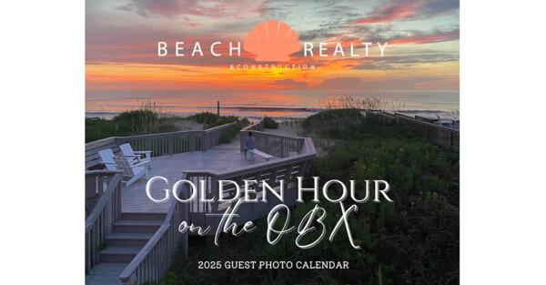 Escape to the Beach Every Month – Free 2025 Wall Calendar from Beach Realty