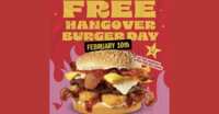 Bite Into Relief: FREE Hangover Burger at Carl’s Jr. This Feb 10th!