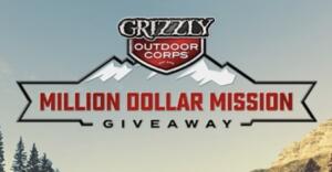 Sweepstakes: Grizzly Million Dollar Mission Summer 