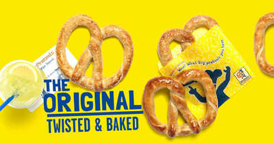 Get a Free Pretzel at Wetzlel's Pretzel!