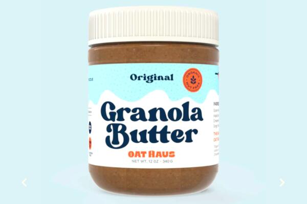 Jar of Oat Haus Granola Butter for Free from Sprouts