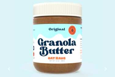 Jar of Oat Haus Granola Butter for Free from Sprouts