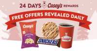 Casey’s Holiday Surprise: Free Item Each Day for 24 Days!