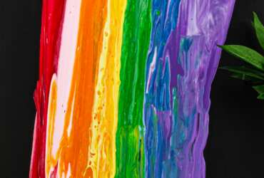 Pride Flag Paint Pour Craft Event for Free